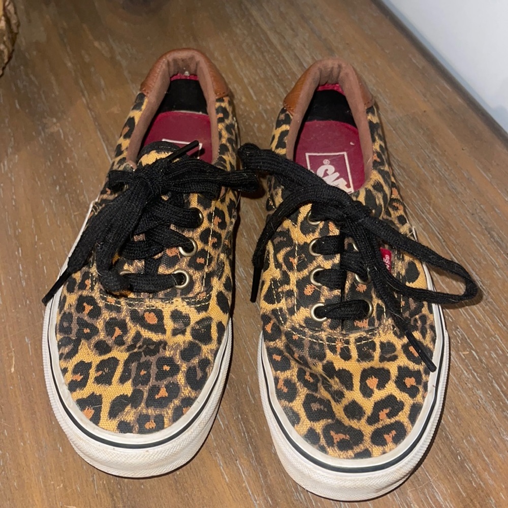 Cheetah Print Vans